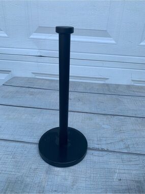 Bombay Black Vertical Paper Towel Stand